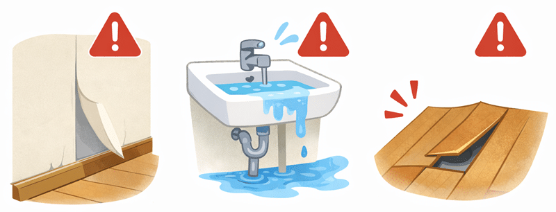 施工不良イメージ