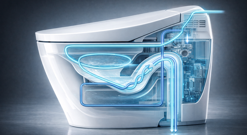 タンクレス構造