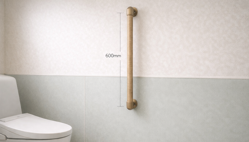 トイレパネル手すり