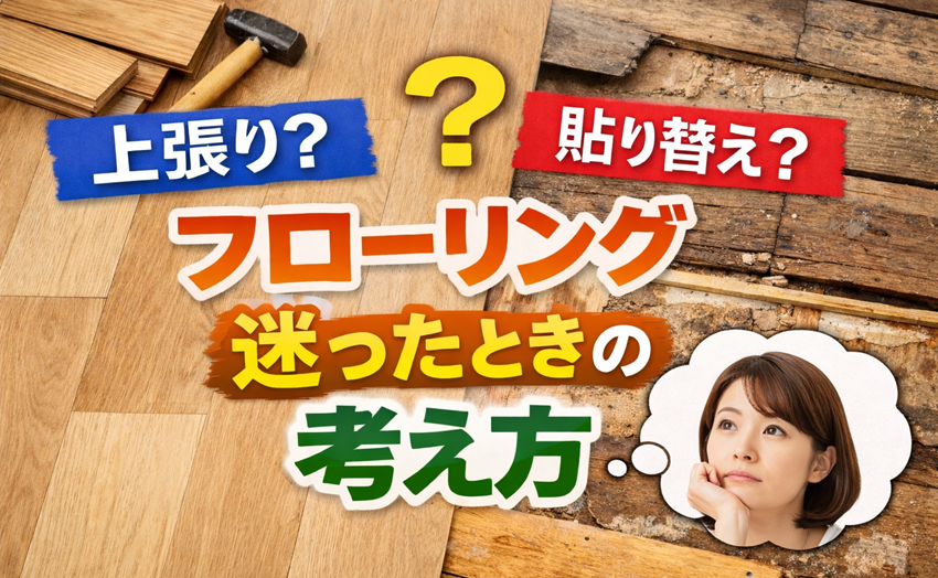 フローリング貼替え上張りサムネイル